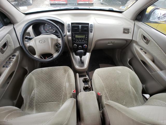 KM8JN12D65U112244 - 2005 HYUNDAI TUCSON GLS SILVER photo 8