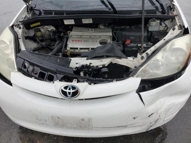 5TDZA23C06S433846 - 2006 TOYOTA SIENNA CE WHITE photo 12