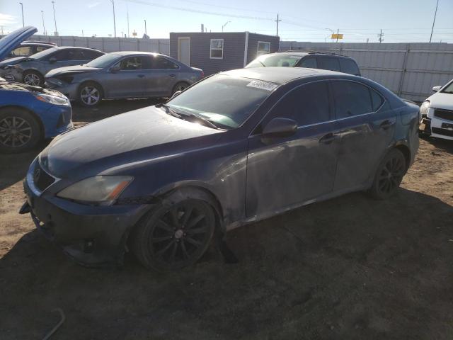 JTHCK262375013655 - 2007 LEXUS IS 250 BLACK photo 1