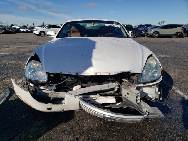 JTHFN48Y220020748 - 2002 LEXUS SC 430 WHITE photo 5