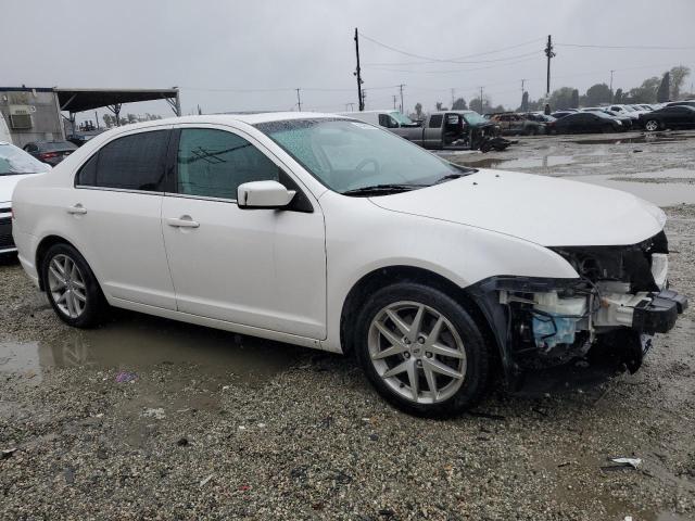 3FAHP0JA4AR367240 - 2010 FORD FUSION SEL WHITE photo 4