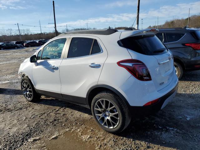 KL4CJ2SB5KB769227 - 2019 BUICK ENCORE SPORT TOURING WHITE photo 2