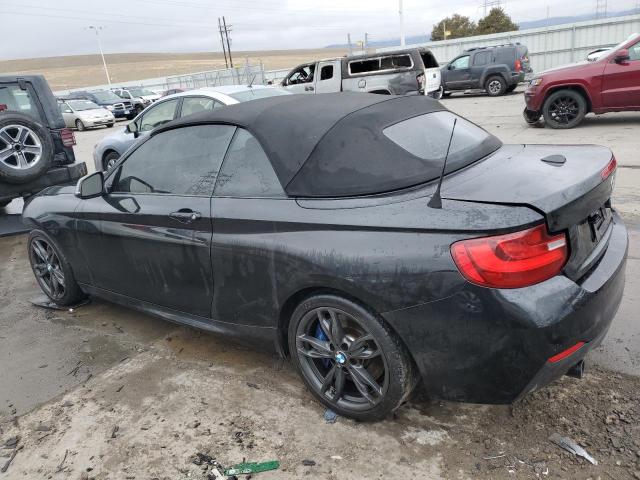 WBA1M1C59GV394291 - 2016 BMW M235I BLACK photo 2