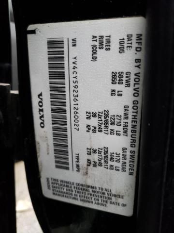 YV4CY592361260027 - 2006 VOLVO XC90 BLACK photo 13