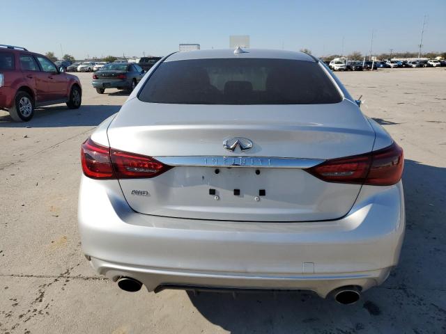 JN1EV7AR1KM593489 - 2019 INFINITI Q50 LUXE SILVER photo 6