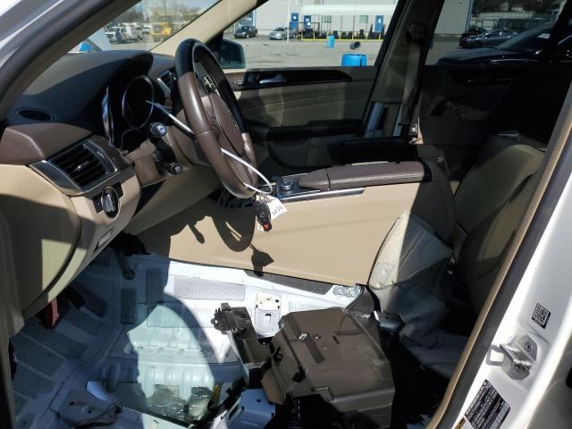 4JGDA5HB4EA376229 - 2014 MERCEDES-BENZ ML 350 4MATIC WHITE photo 7