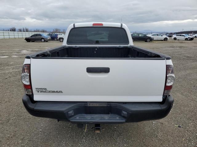 5TFTX4CN2BX009820 - 2011 TOYOTA TACOMA ACCESS CAB WHITE photo 6