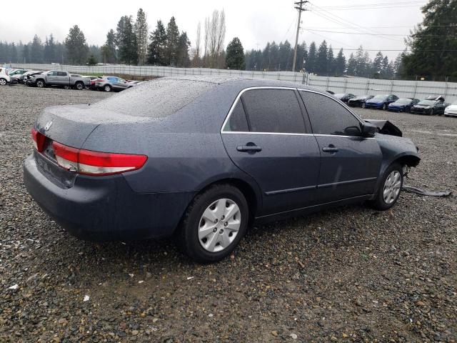 1HGCM56483A085596 - 2003 HONDA ACCORD LX GRAY photo 3