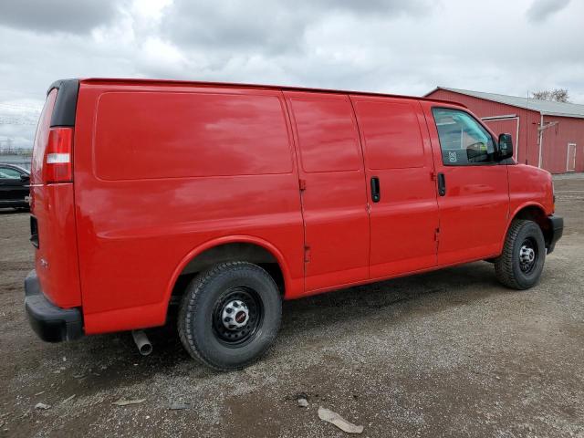 1GTW7AFP0N1243311 - 2022 GMC SAVANA G2500 RED photo 3