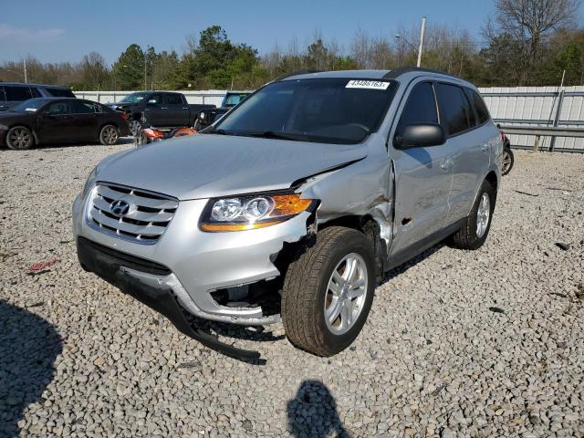 5XYZG4AG1BG056595 - 2011 HYUNDAI SANTA FE GLS SILVER photo 1