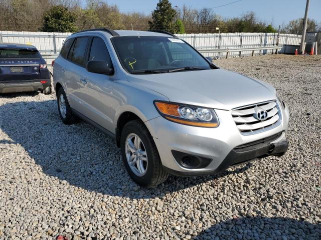 5XYZG4AG1BG056595 - 2011 HYUNDAI SANTA FE GLS SILVER photo 4