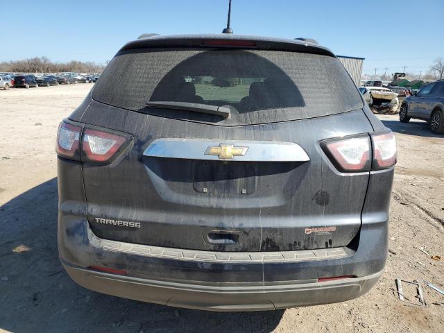 1GNKRFED3HJ275050 - 2017 CHEVROLET TRAVERSE LS BLACK photo 6