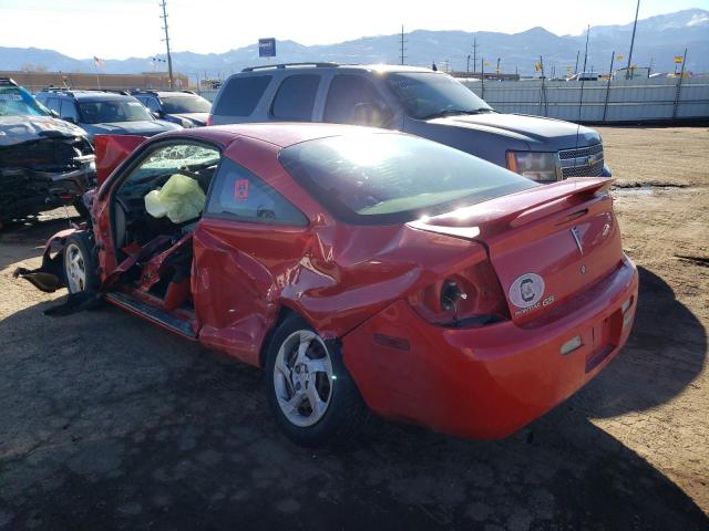 1G2AL15F477262267 - 2007 PONTIAC G5 RED photo 2