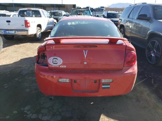 1G2AL15F477262267 - 2007 PONTIAC G5 RED photo 6