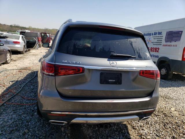 4JGFF5KE8MA327479 - 2021 MERCEDES-BENZ GLS 450 4MATIC GRAY photo 6