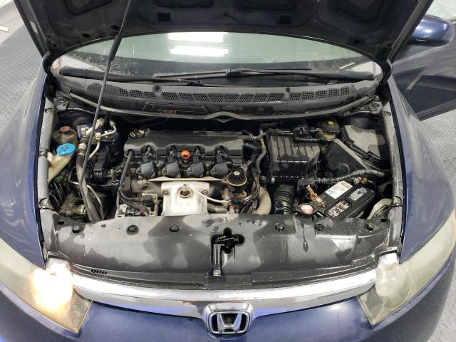 1HGFA16518L082235 - 2008 HONDA CIVIC LX BLUE photo 11