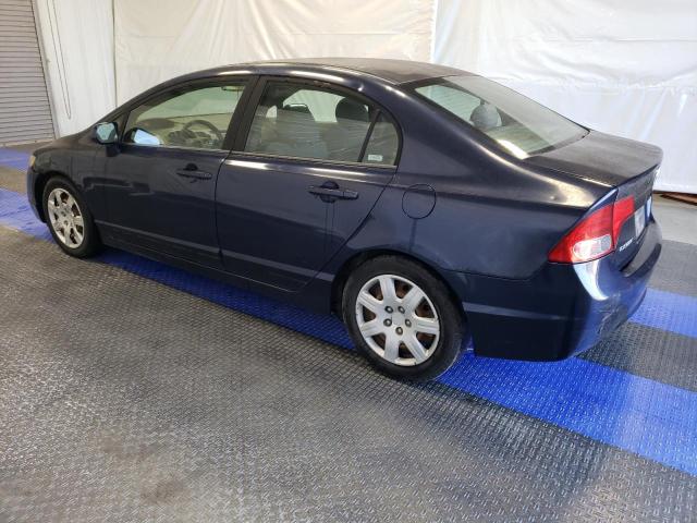 1HGFA16518L082235 - 2008 HONDA CIVIC LX BLUE photo 2