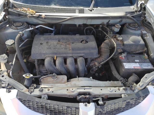 5Y2SL628X3Z423304 - 2003 PONTIAC VIBE SILVER photo 11