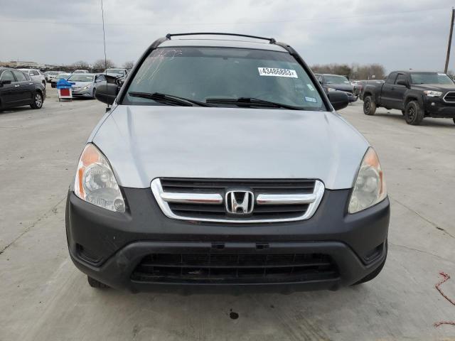 JHLRD78824C039811 - 2004 HONDA CRV SILVER photo 5