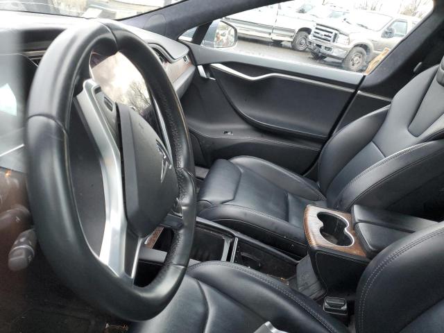 5YJSA1E24JF249605 - 2018 TESLA MODEL S ნაცრისფერი ფოტო 9