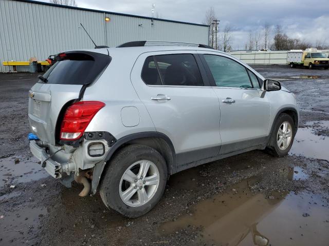 KL7CJLSB5KB867909 - 2019 CHEVROLET TRAX 1LT SILVER photo 3