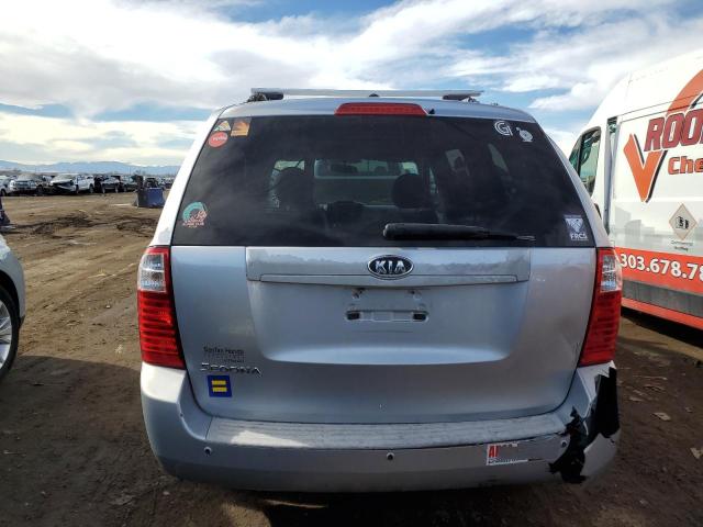 KNDMG4C3XA6339499 - 2010 KIA SEDONA LX SILVER photo 6