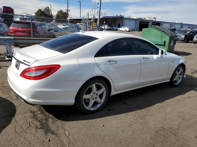 WDDLJ9BB7DA068539 - 2013 MERCEDES-BENZ CLS 550 4MATIC WHITE photo 3