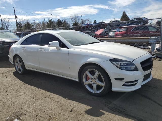 WDDLJ9BB7DA068539 - 2013 MERCEDES-BENZ CLS 550 4MATIC WHITE photo 4