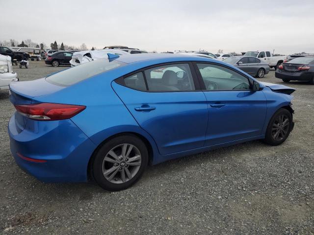 5NPD84LFXHH181270 - 2017 HYUNDAI ELANTRA SE BLUE photo 3