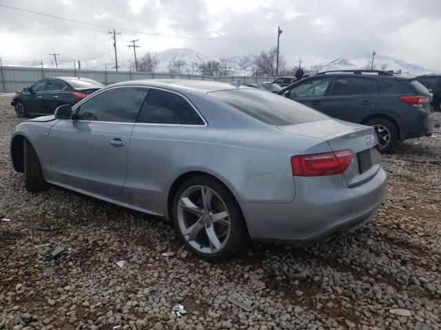 WAUDK78T79A019331 - 2009 AUDI A5 QUATTRO SILVER photo 2