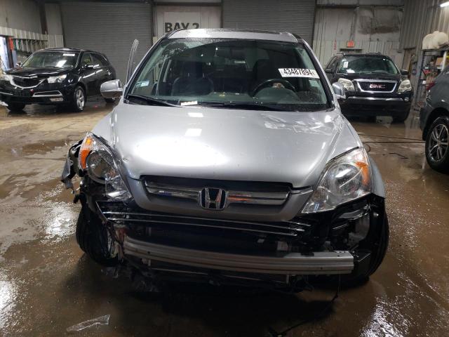 JHLRE48738C047618 - 2008 HONDA CR-V EXL SILVER photo 5