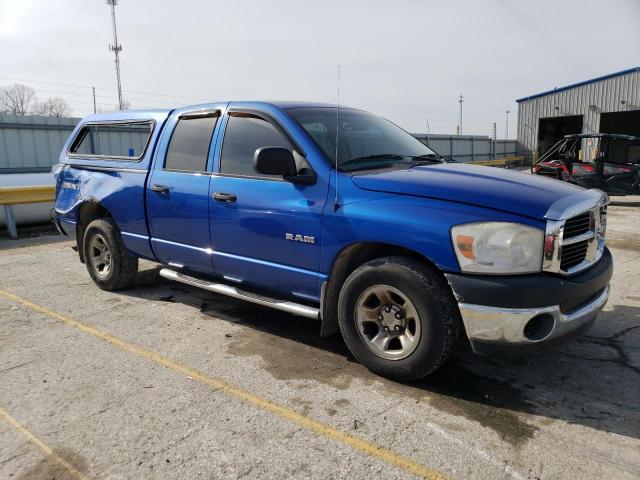 1D7HA18N08S579616 - 2008 DODGE RAM 1500 ST BLUE photo 4