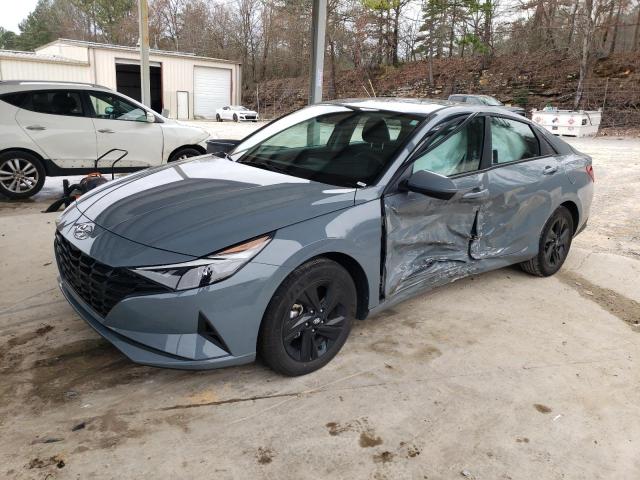 KMHLM4AJXPU039161 - 2023 HYUNDAI ELANTRA BLUE GRAY photo 1