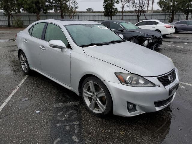 JTHBF5C24C5180283 - 2012 LEXUS IS 250 SILVER photo 4