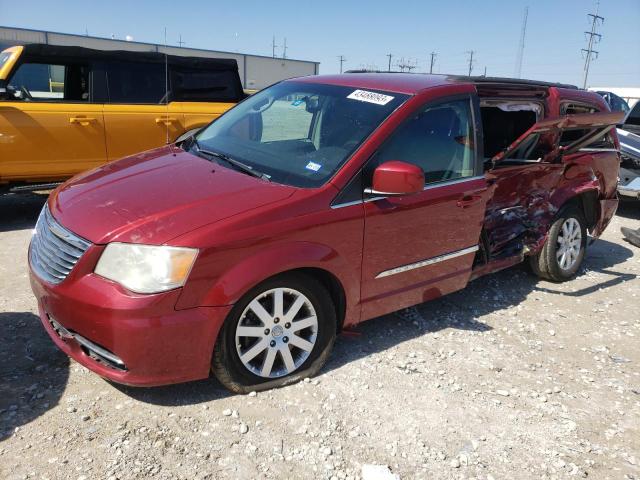 2C4RC1BG8ER343909 - 2014 CHRYSLER TOWN & COU TOURING მუქწითელი ფოტო 1