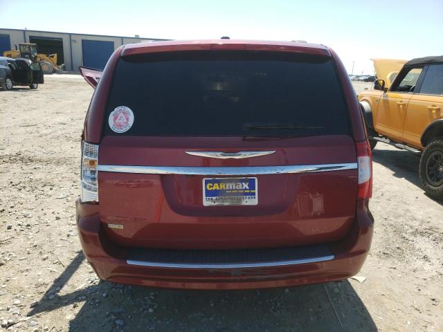 2C4RC1BG8ER343909 - 2014 CHRYSLER TOWN & COU TOURING მუქწითელი ფოტო 6