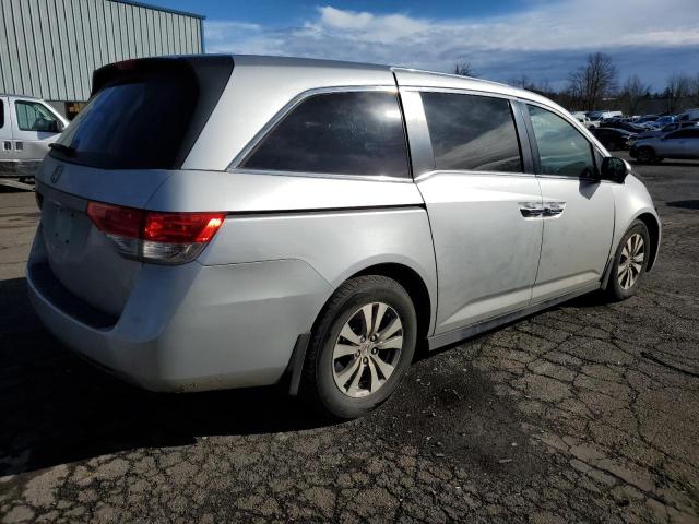 5FNRL5H40EB111269 - 2014 HONDA ODYSSEY EX SILVER photo 3