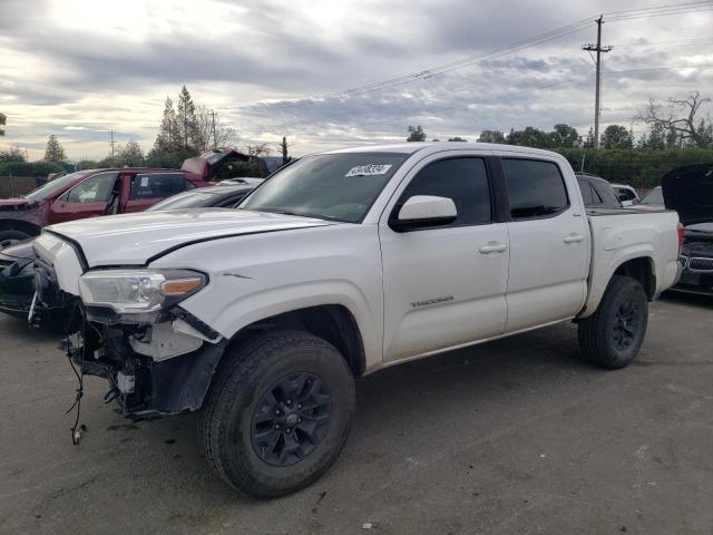 5TFAX5GN6KX147190 - 2019 TOYOTA TACOMA DOUBLE CAB WHITE photo 1