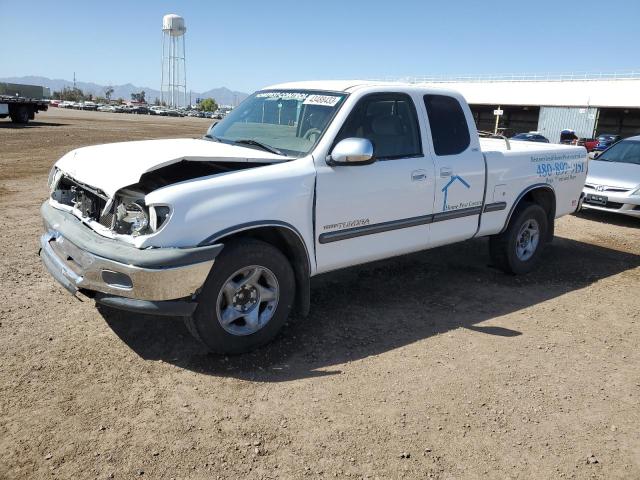 5TBRT3415YS055757 - 2000 TOYOTA TUNDRA ACCESS CAB Blanc photo 1