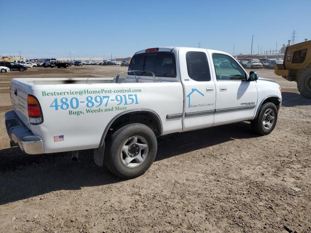 5TBRT3415YS055757 - 2000 TOYOTA TUNDRA ACCESS CAB Blanc photo 3