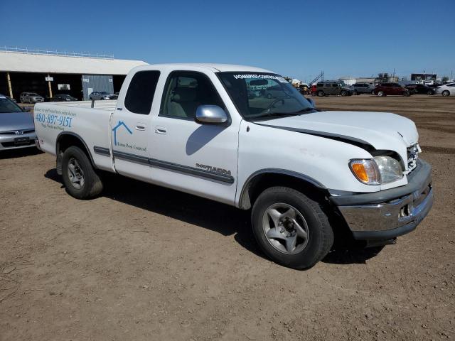 5TBRT3415YS055757 - 2000 TOYOTA TUNDRA ACCESS CAB Blanc photo 4