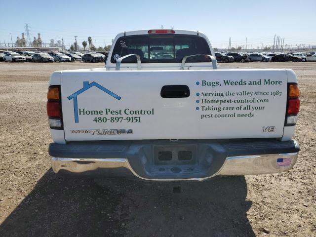 5TBRT3415YS055757 - 2000 TOYOTA TUNDRA ACCESS CAB Blanc photo 6