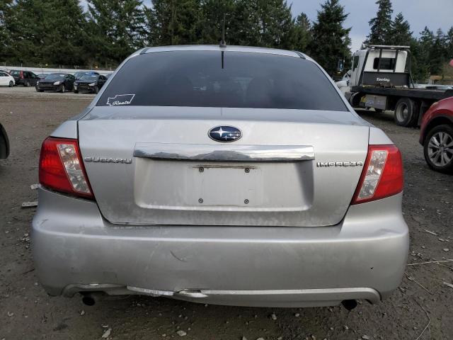 JF1GE61628H523660 - 2008 SUBARU IMPREZA 2.5I SILVER photo 6