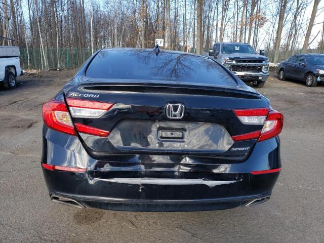 1HGCV1F35KA158905 - 2019 HONDA ACCORD SPORT BLACK photo 6