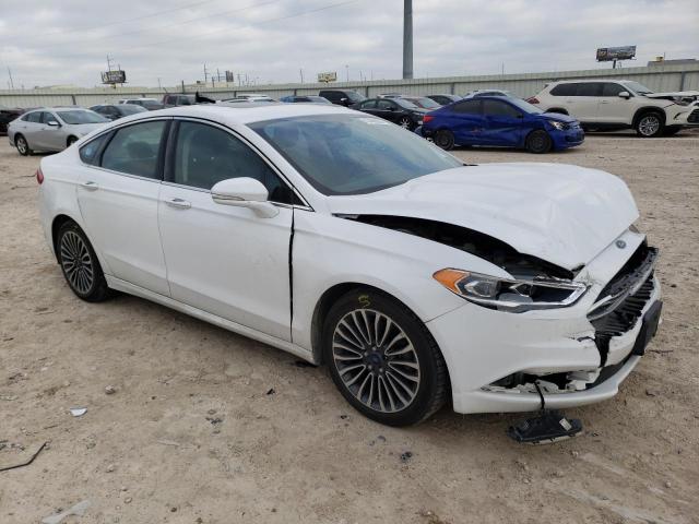 3FA6P0PU1HR180024 - 2017 FORD FUSION SE PHEV WHITE photo 4