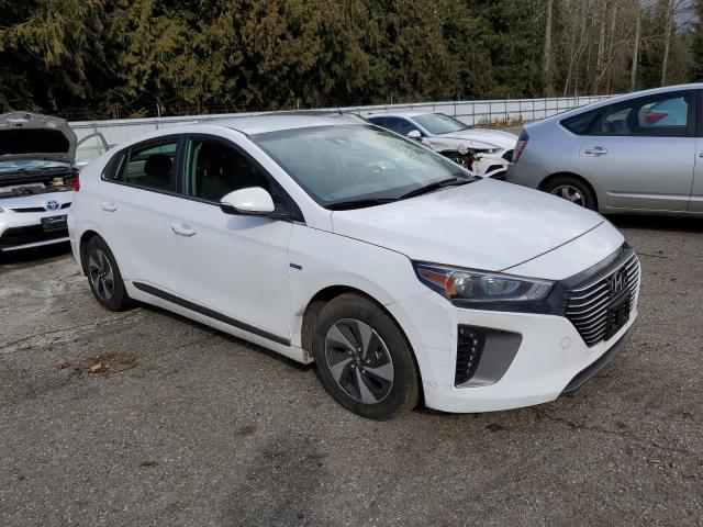 KMHC75LC7KU114029 - 2019 HYUNDAI IONIQ SEL WHITE photo 4