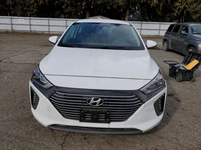 KMHC75LC7KU114029 - 2019 HYUNDAI IONIQ SEL WHITE photo 5