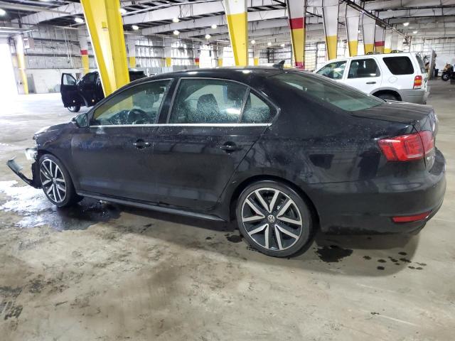 3VW4T7AJ9EM208162 - 2014 VOLKSWAGEN JETTA GLI BLACK photo 2