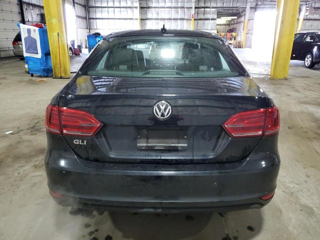 3VW4T7AJ9EM208162 - 2014 VOLKSWAGEN JETTA GLI BLACK photo 6