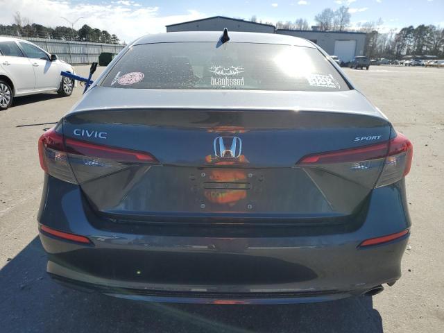 2HGFE2F52PH511050 - 2023 HONDA CIVIC SPORT GRAY photo 6